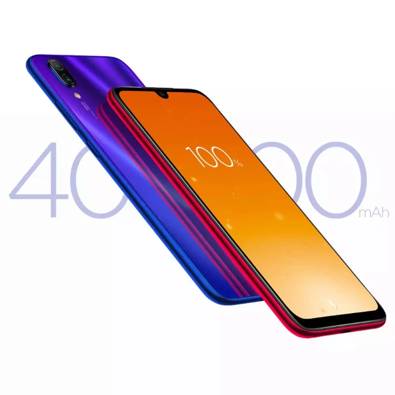 Глобальная версия Xiaomi Redmi Note 7 4 ГБ ОЗУ 64 ГБ ROM Мобильный телефон Snapdragon 660 Octa Core 6," 48MP Двойная камера 4000 мАч FCC CE