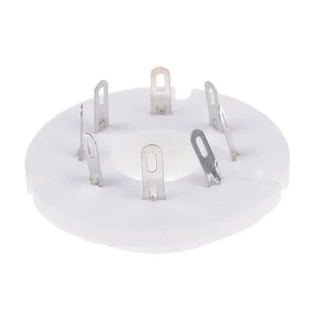

8pin DIY B8S Ceramic Vacuum Tube Socket for FU50R FU50, GU-50,FU-15,5U8C Vintage AMP Hot sale