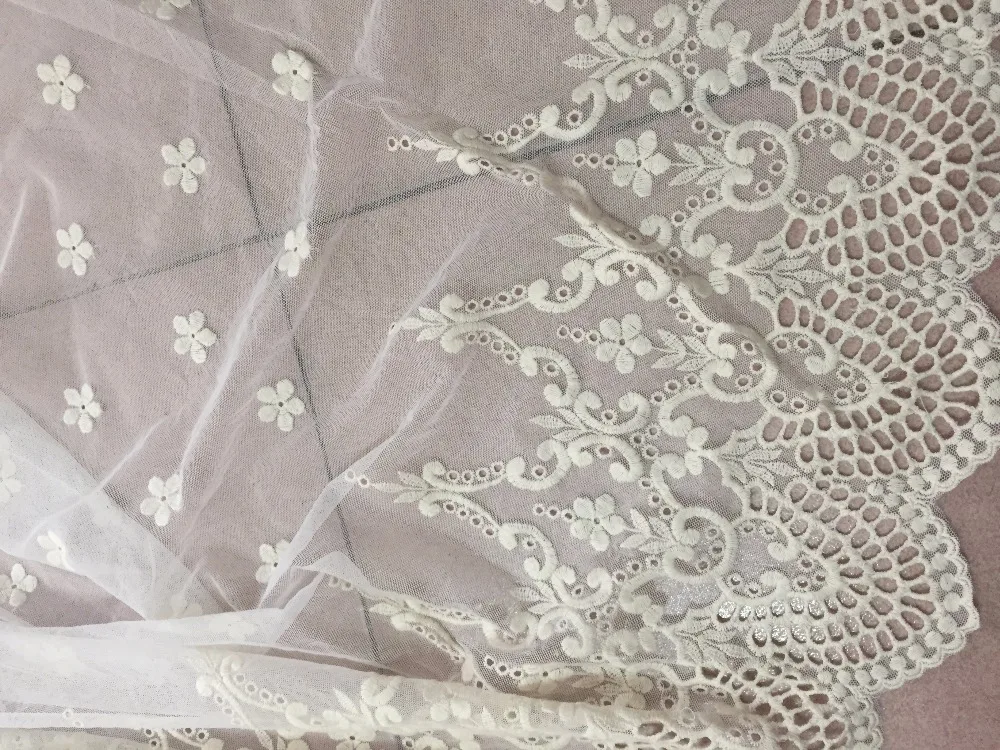 Buy Classical European Heavy lace fabric Dress Mesh