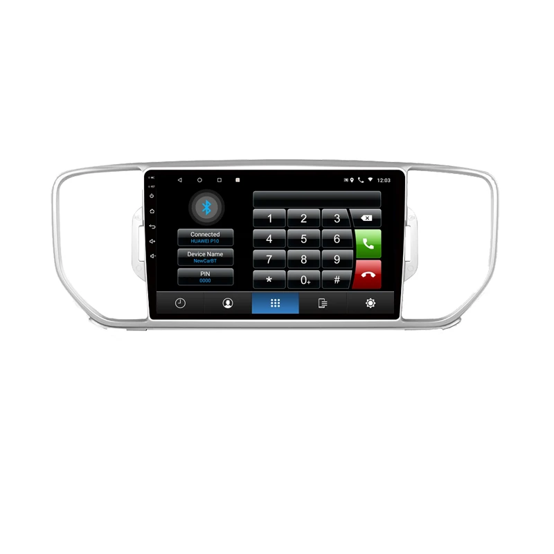Excellent 9" 4G RAM 2.5D IPS 8 CORE Android 9.1 Car DVD Multimedia Player GPS for KIA rio sportage KX5 2016 2017 2018 car radio navigation 3