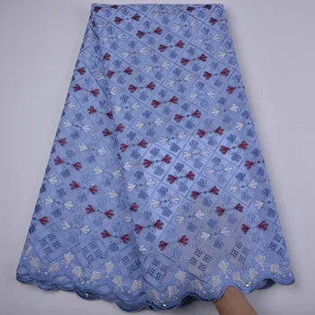 

Swiss Lace Fabric 2018 Swiss Voile Lace In Switzerland High Quality African Dry Cotton Voile Lace Fabric For Wedding 1318B