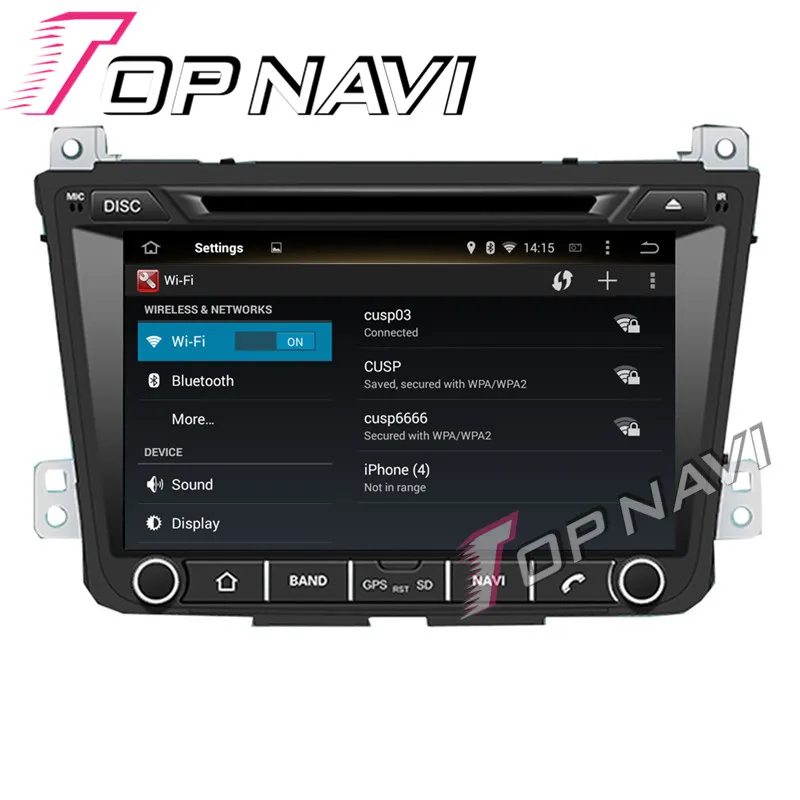 Topnavi 8 ''Восьмиядерный Android 8,0 автомобиль gps навигации для HYUNDAI IX25 2014-Авто радио мультимедиа аудио плеер двойной Din стерео