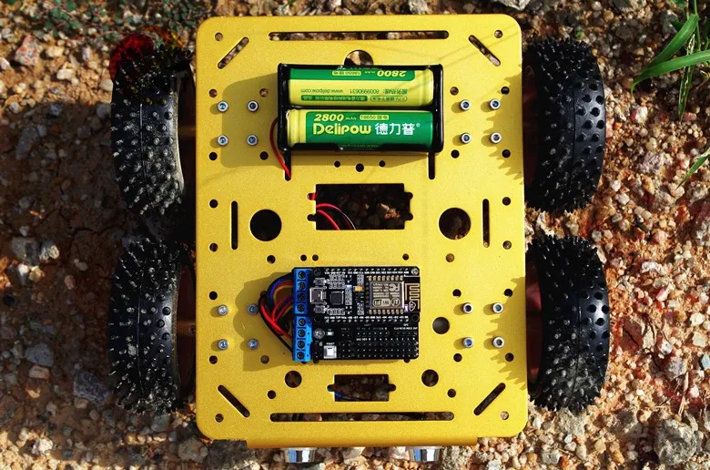 Официальный DOIT Беспроводной Wi-Fi RC автомобиль C300 из комплект разработки nodemcu с L293D двигатель Щит DIY RC игрушка робот модель удаленный