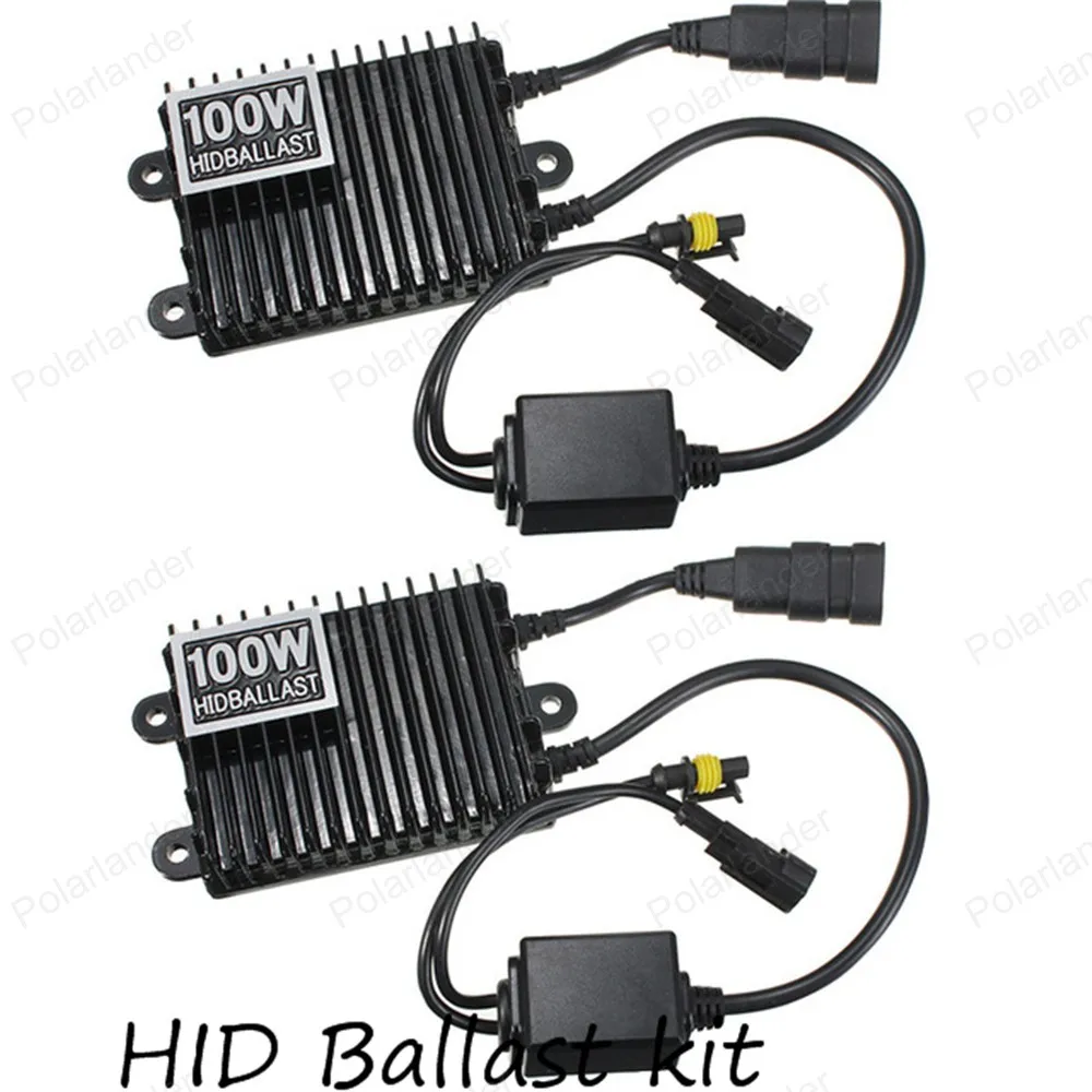 100W Digital slim hid ballast blocks electronic ballast for HID xenon