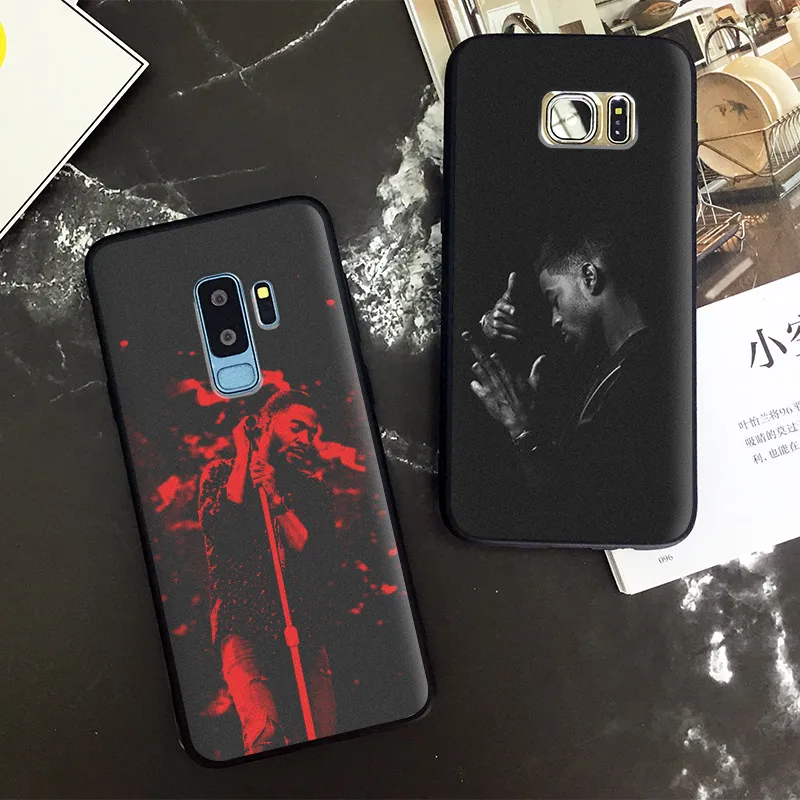 

KID CUDI rapper hiphop coque Soft Silicone Phone Case Shell Cover For Samsung S7 Edge S8 S9 Plus Note 8 9