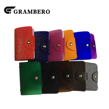 

1PCS Send Randomly Creative Matte Soft Plastic Card Bag Solid Color Leather Credit Bank Cards Storage Mini Bags Clearance Sale