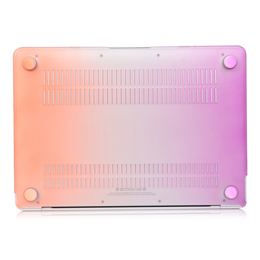 Новый жесткий чехол для ноутбука MacBook Pro 12 дюймов с жестким матовым градиентом retian