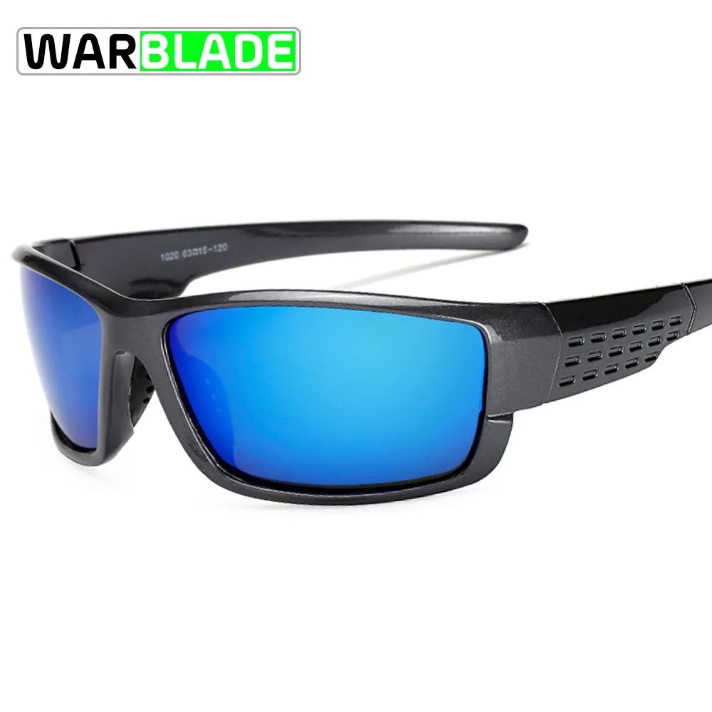 Men Cycling Glasses Women UV400 Ultra Light Outdoor Sport Windproof Eyewear Mountain Bike Bicycle Sunglasses Gafas Ciclismo - Цвет: blue lens