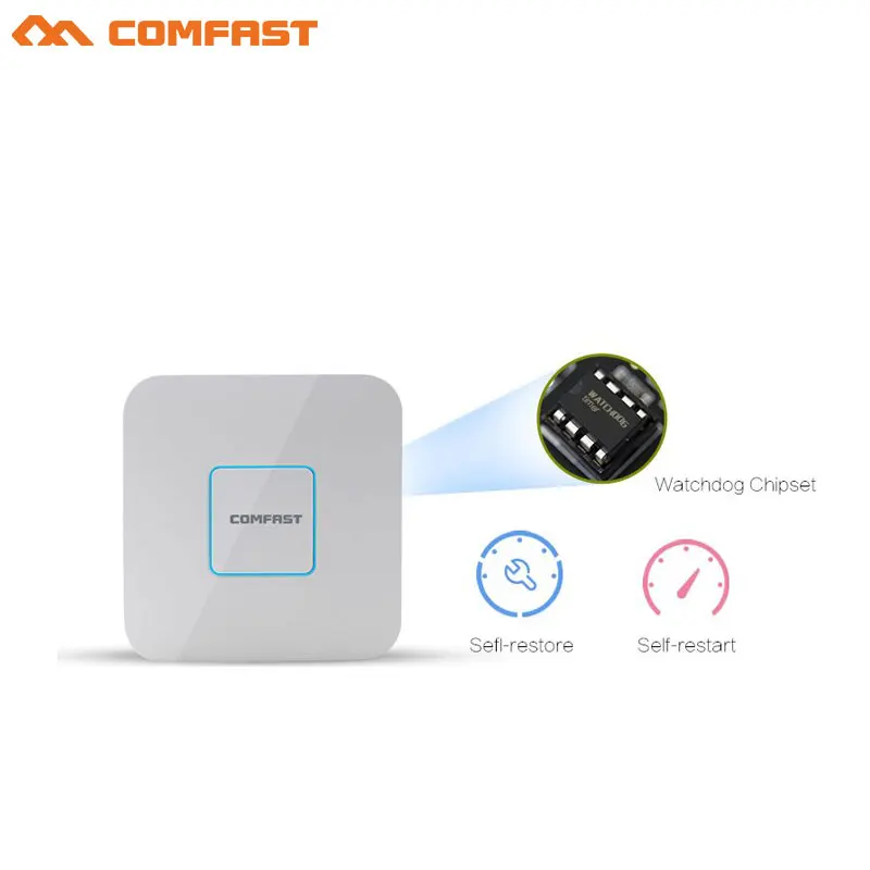 COMFAST CF-E355ACV2 1200 Мбит/с потолочный AP WiFi точка доступа 5 ГГц Крытый Wi-Fi маршрутизатор