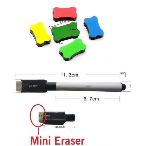 A3 Size Magnetic Whiteboard for Fridge 3 Pens 1 Eraser Flexible Vinyl Home Office Kitchen Magnet Dry Erase Board White Boards Islamabad