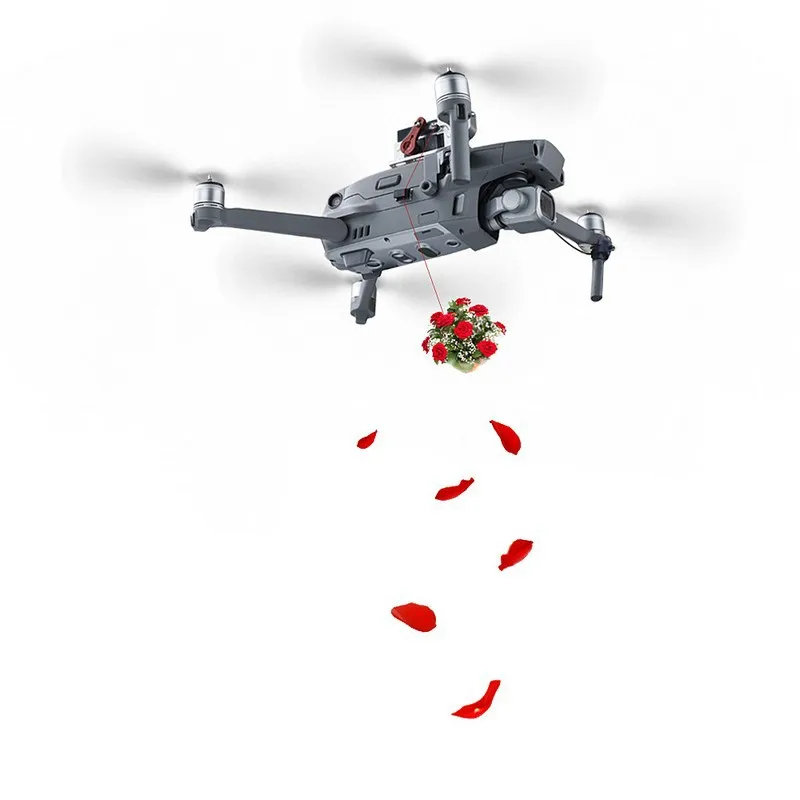 

Delivery Drop Transport Device For DJI Mavic 2 Pro Zoom Payload Drone Release Fishing Bait Kit Carrying Wedding Proposal Device