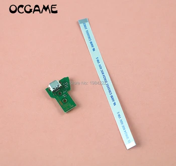 

OCGAME USB Charging Port Socket Charger Board Replacement For PS4 Controller JDS-040 JDS040 Board With Cable 10sets/lot