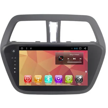 

9" Android Car Multimedia Stereo GPS Navigation DVD Radio Audio Sat Nav Head Unit for Suzuki S-Cross 2014 2015 2016
