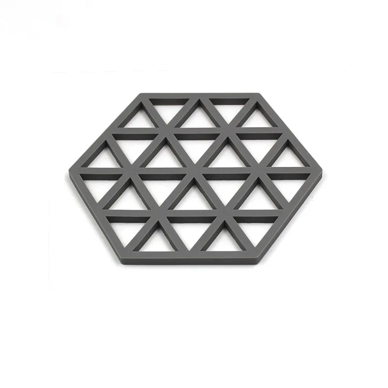 1 pcs KECTTIO Creative Hexagon Silicone Placemat Heat resistant Bowl Mat Kitchen Table Insulation Pad Six Colors Are Available 1 pcs KECTTIO Creative Hexagon Silicone Placemat Heat resistant Bowl Mat Kitchen Table Insulation Pad Six Colors Are Available