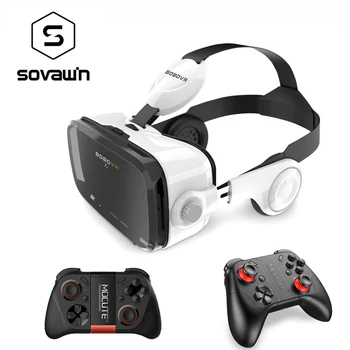 

Original BOBOVR Z4 3D Glasses Virtual Reality VR Headset BOBO Google Cardboard VR Head Mount with Bluetooth Remote for 4-6'