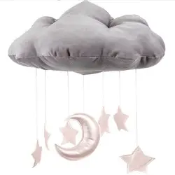 Детский набор передвижной подвесной облачный Декор Луна и звезда трейлер