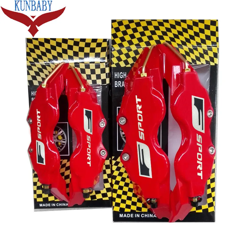

KUNBABY Red Brake Caliper Cover ABS Plastic Model 3 F Sport Car Styling Decoration For Lexus