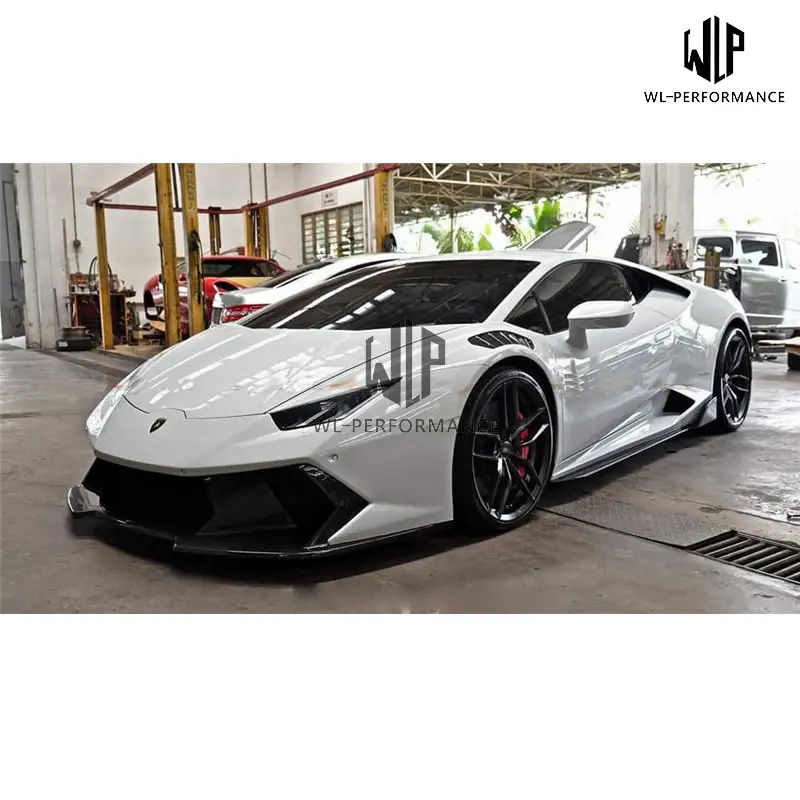 LP580 LP610 FRP/углеродного волокна передний бампер задний спойлер для Lamborghini LP580 LP610 Vorsteiner стиль стайлинга автомобилей