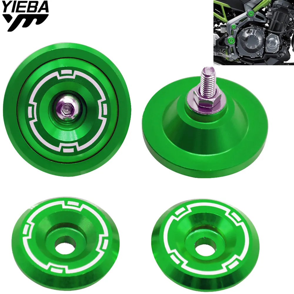 

Fairing Guard Screws M5 FOR KAWASAKI Z900 Z 900 2017 2018 Motorcycle Accessories CNC Aluminum Frame Hole Cap Cover Screws 5MM