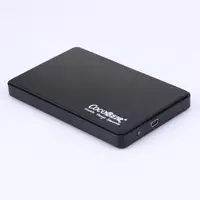 ל sata כבל HDD מארז Slim Portable 2.5 מארז HDD USB 2.0 דיסק קשיח חיצוני Case SATA ל- USB כונני דיסקים קשיחים HDD מארז עם כבל USB (3)