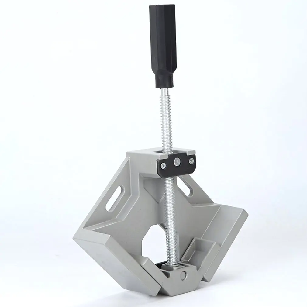 

Aluminum Single Handle 90 Degree Right Angle Clamp Angle Clamp Woodworking Frame Clip Right Angle Folder