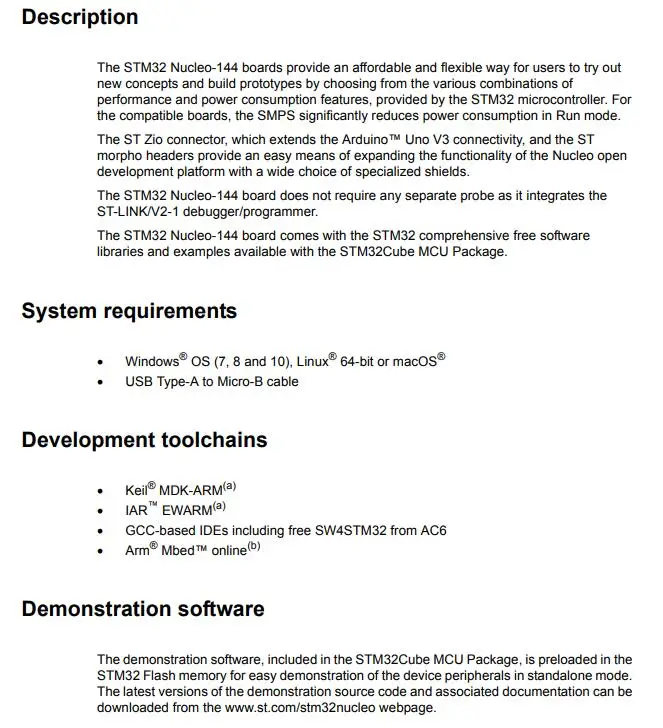 NUCLEO-L4R5ZI INFO 2