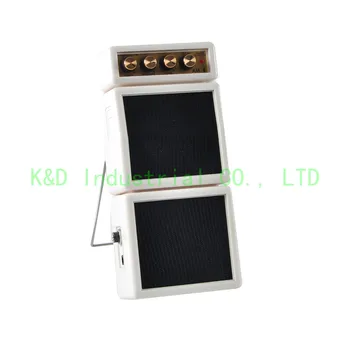 

1pc White 3.0 inch Power Mini 2W Portable Battery Guitar Bass Amplifier Speaker