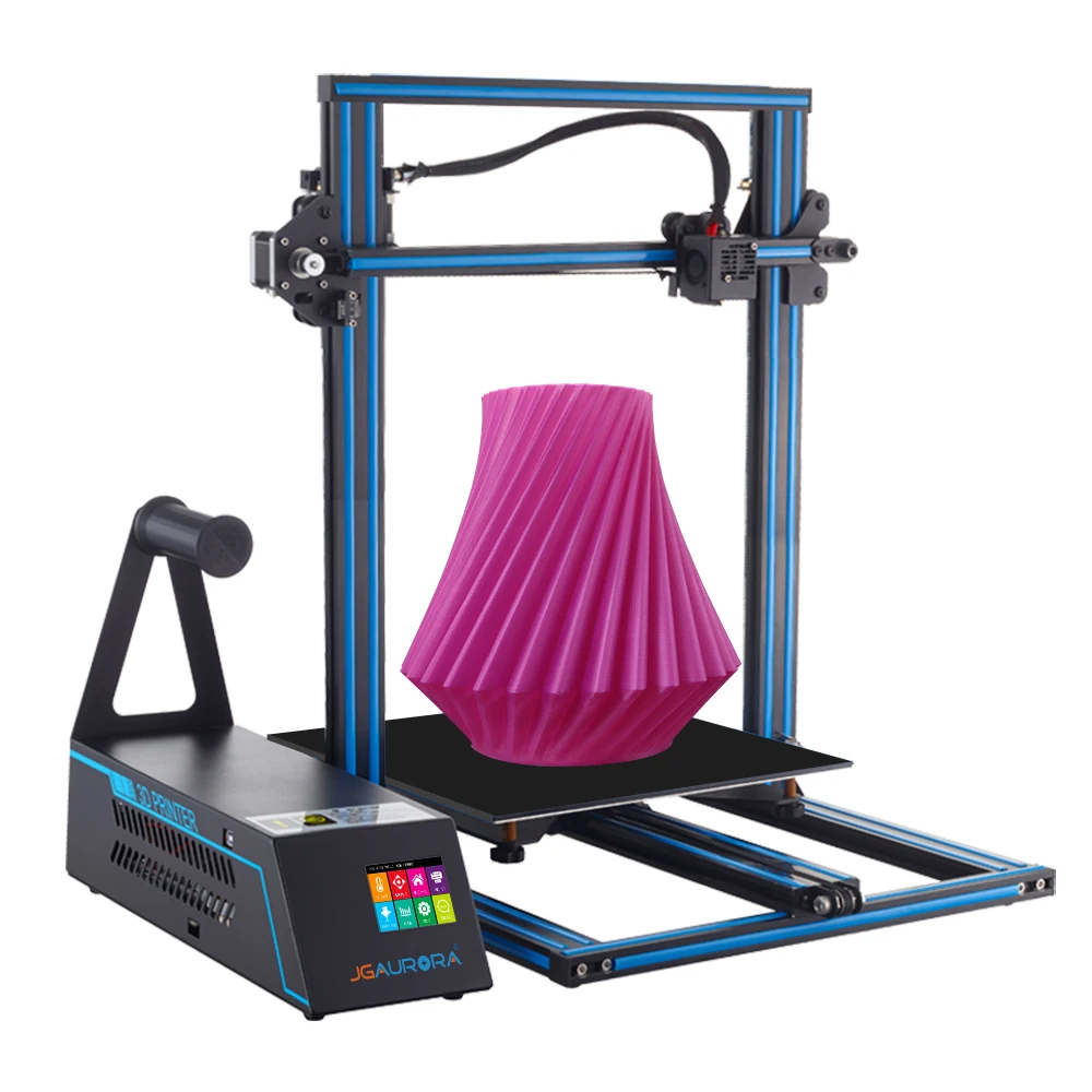 

2018 New JGAURORA A5X 3D Printer Kit Printing 10-150mm/S DIY Printer With LCD Screen Support USB SD Card U Disk