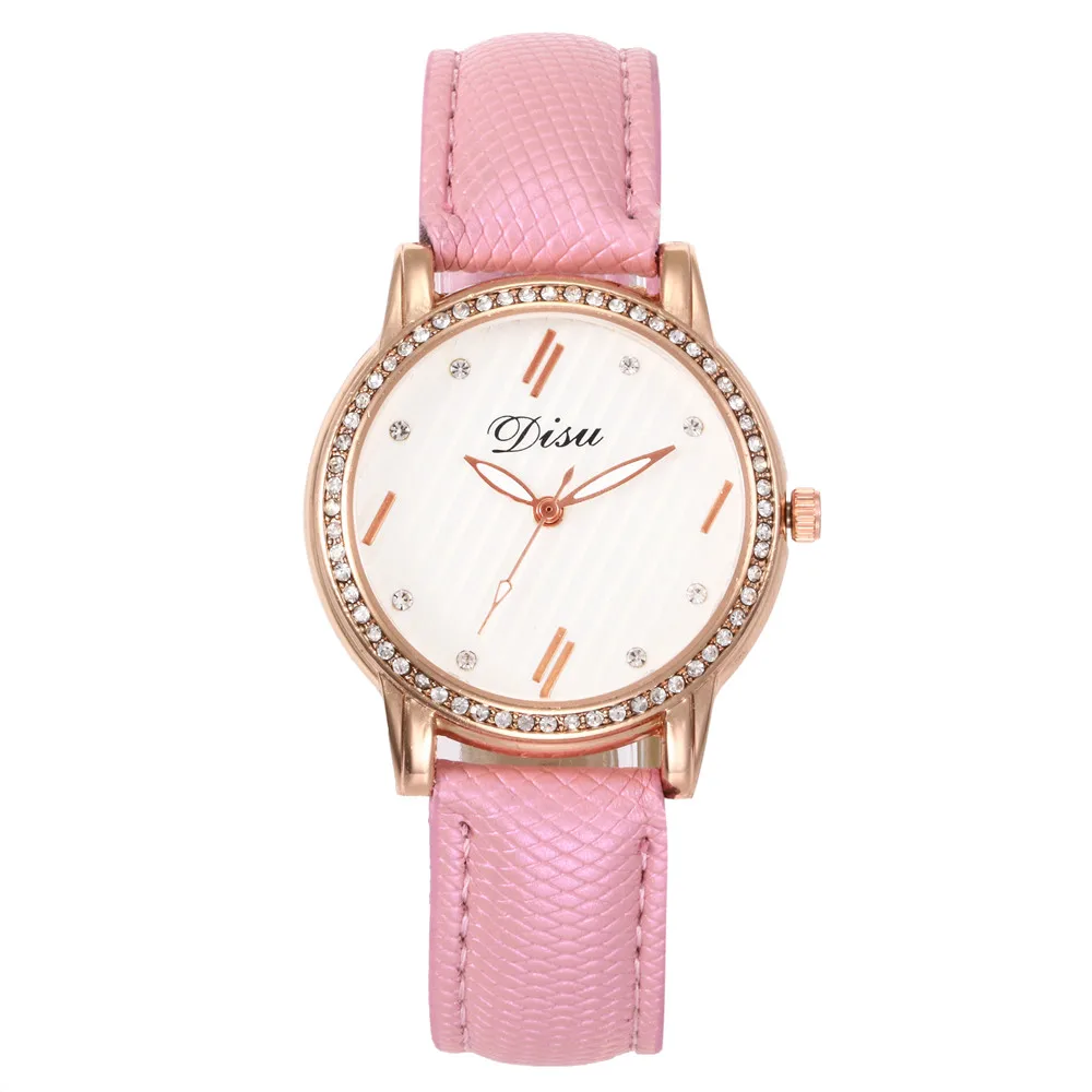 

Hot Selling Simple Creative Women Watch Aristocratic Temperament Leather Watches Delicate Quartz Women Wrist Watch Montre Femme