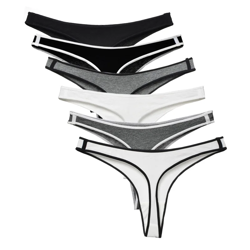 

Women G String Thongs Low Rise Contton Tanga Briefs Sexy Panties Ladies' Seamless Lingerie Female Underwear Strings 1 piece