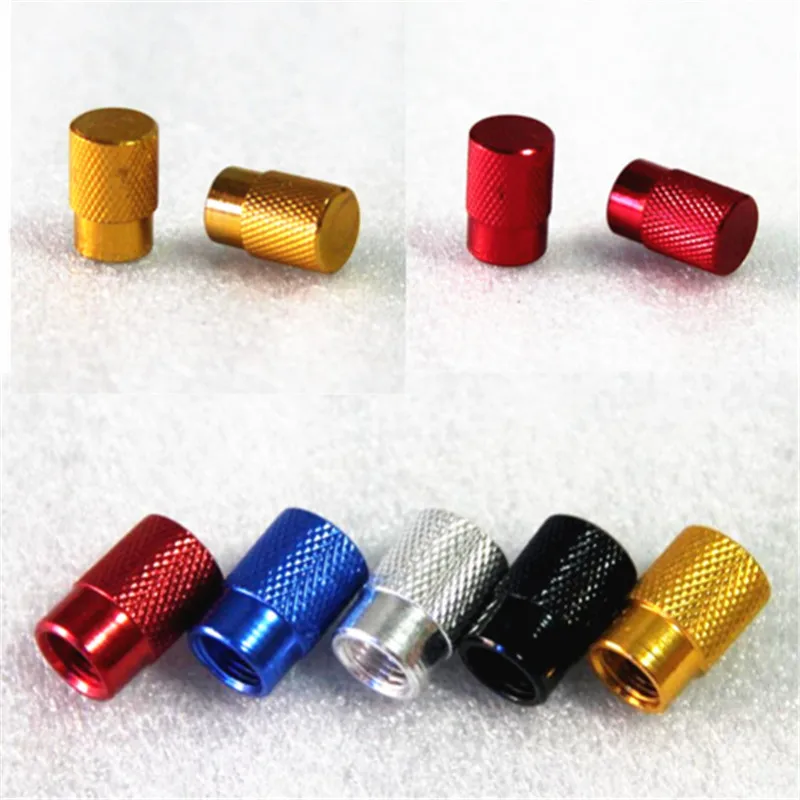 Aluminum Alloy MTB Wheel Stem Tyre Air Valve Dustproof Cap Cycling Bike