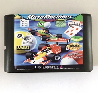 

Micro machines - 16 bit MD Games Cartridge For MegaDrive Genesis console