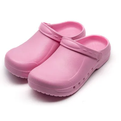 pink nurse clogs