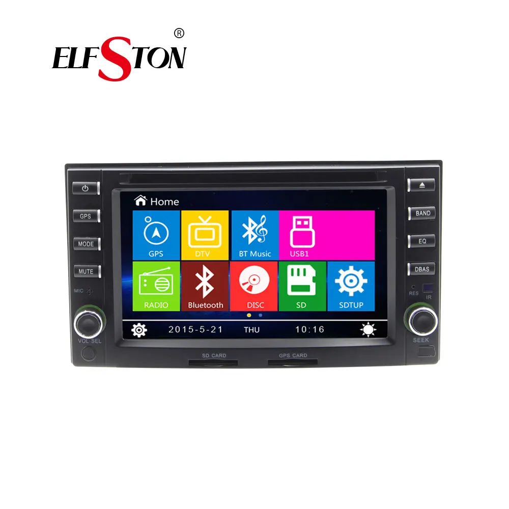 2 din ПК Автомобиля V CD dvd мультимедиа mp3 плеер для KIA Sportage Cerato Carens с GPS Navi Bluetooth IPOD