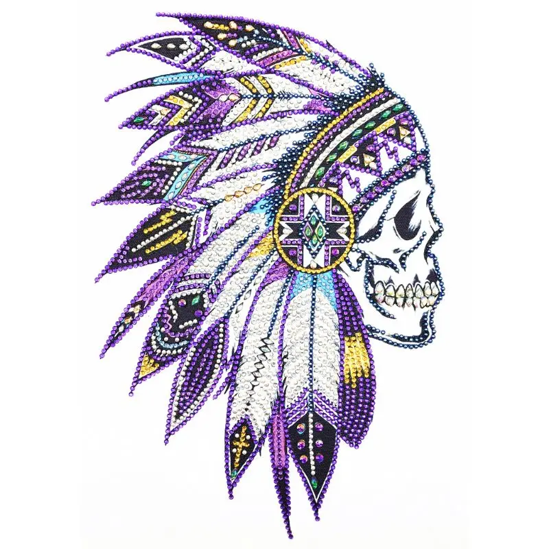 

Skull 5D Special Shaped Diamond Painting Embroidery Needlework Rhinestone Crystal Cross Craft Stitch Kit DIY