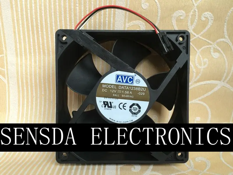 Бесплатная доставка оригинальный для AVC DATA1238B2U 12038 120*120*38 мм DC12V 1.56A большой
