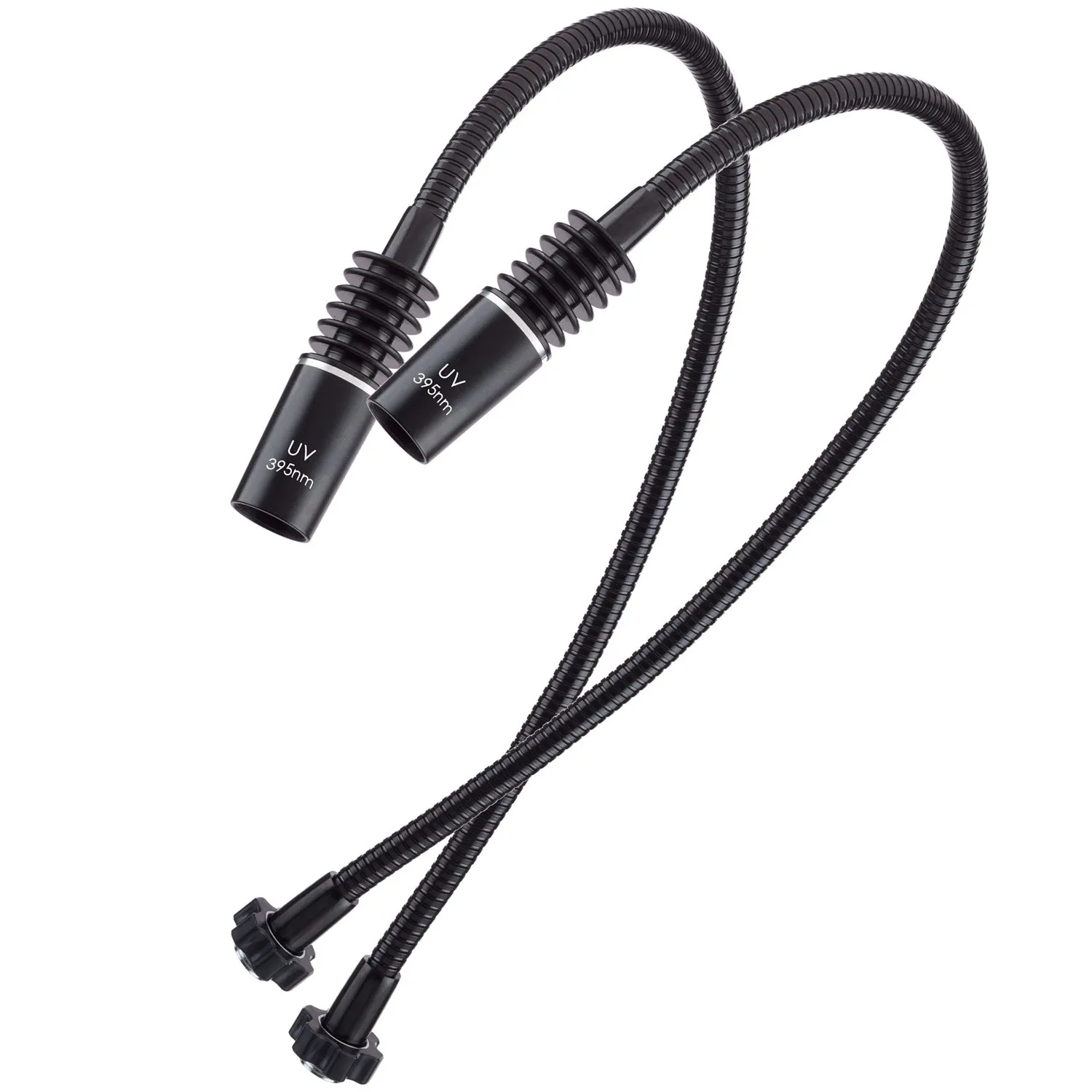 

AmScope Pair of Ultraviolet 395nm Gooseneck Lamps for LED-6W and LED-312W Illuminators FB-6W-395X2