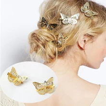 M MISM 1 пара,, женские шпильки для волос, модные высококачественные заколки для волос золотого цвета, элегантные женские аксессуары для волос