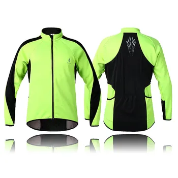 

WOLFBIKE Fleece Thermal Cycling Long Sleeve Jersey Winter roupas de ciclismo Jacket Windproof Wind Coat Bicycle Wear Clothing