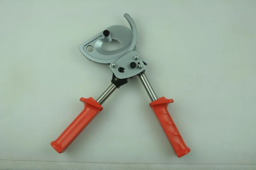 

HS-500B heavy duty ratchet cable cutter for cutting Copper Aluminum cables 400mm2 max