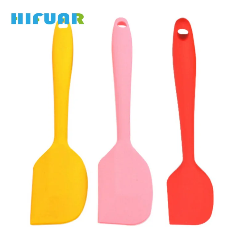 Hifuar 1pc Large Silicone Spatula Non Stick Chocolate Butter Cake