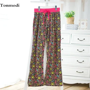 

Women 's sleep pants clothing autumn pajama pants cotton loose long trousers maternity pants Sleep Bottoms