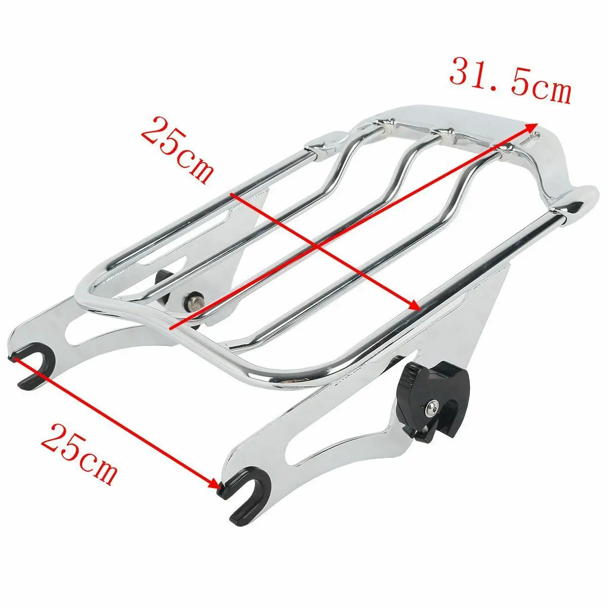 Двухсторонняя багажная стойка для мотоцикла Harley Touring Electra Street Glide Road king FLTR 2009 2020