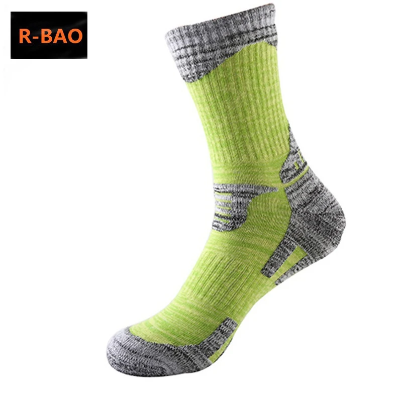 Autumn Winter Cotton Outdoor Mountaineering Ski Hiking Socks Thicken Women Men Sports Socks For Running Snowboarding Camping
