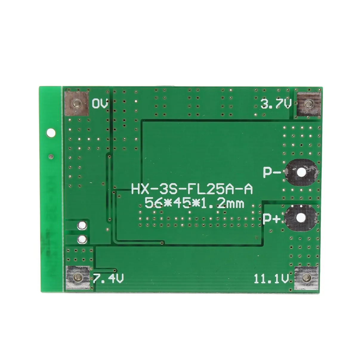 3S 25A литий-ионный аккумулятор 18650 BMS PCM плата защиты батареи bms pcm с балансом для литий-ионного аккумулятора lipo модуль