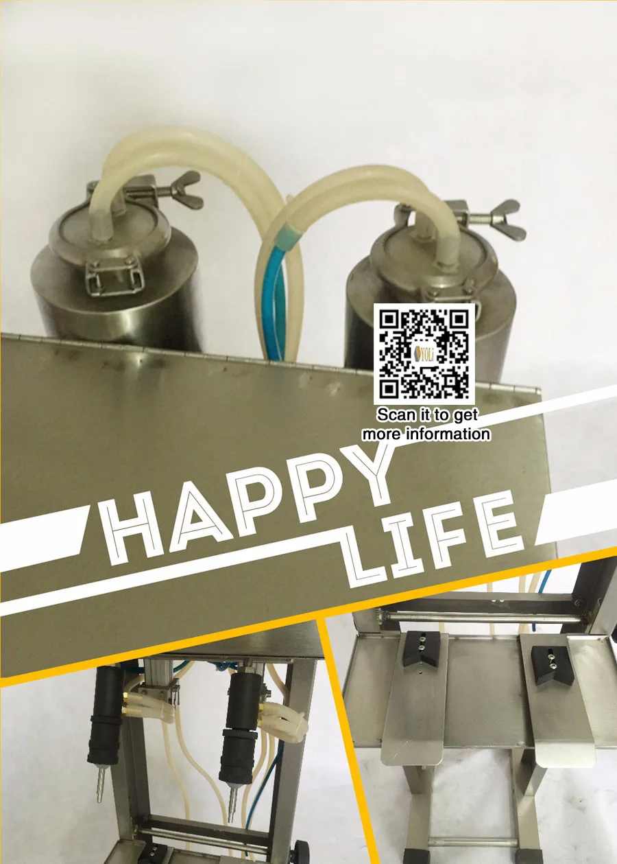 liquid filler vacuum machine for perfume bottles 2 heads perfume filling machine 7
