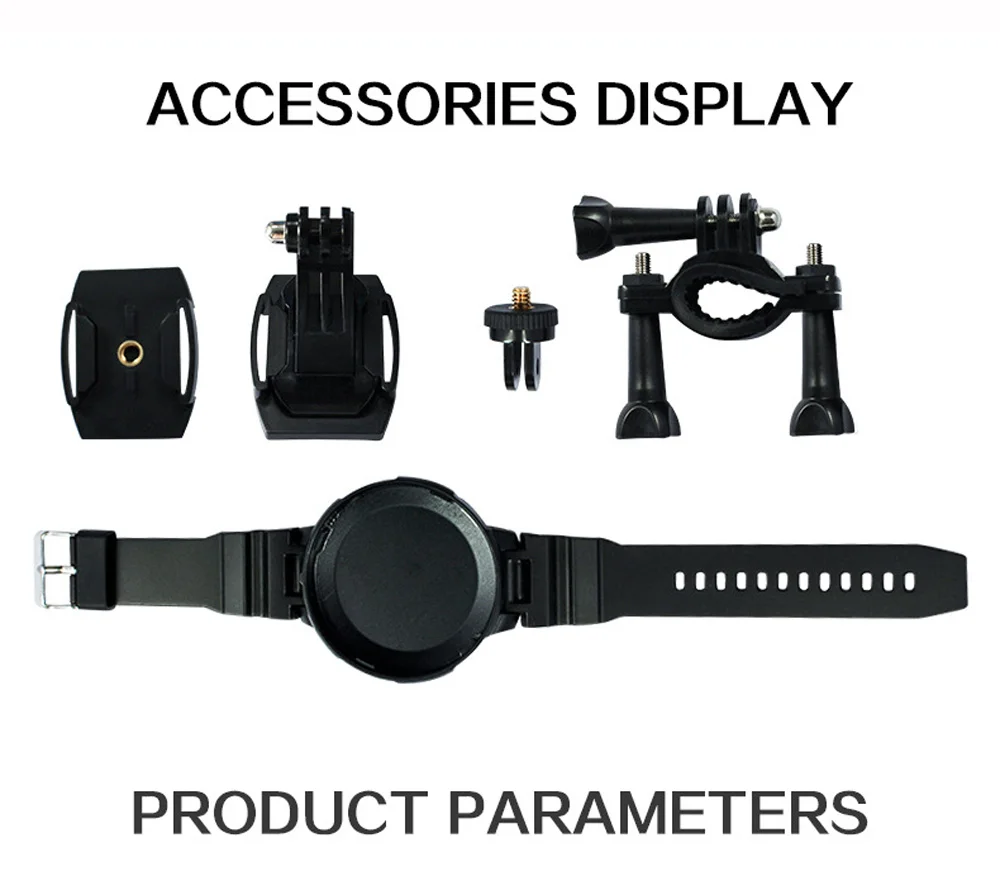 Volemer G600 Watch Camera Waterproof Drop resistant Swim Diving Sports DV WiFi App 1080P DVR Video Recorder Bracelet Camcorder (20)