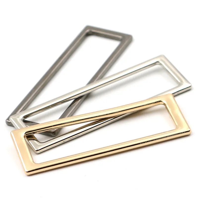 

NEW Rectangle Metal Dee Ring webbing Belt ribbon buckles Silver Gunblack Gold 20mm 25mm 30mm 35mm 40mm 45mm 50mm 50pcs