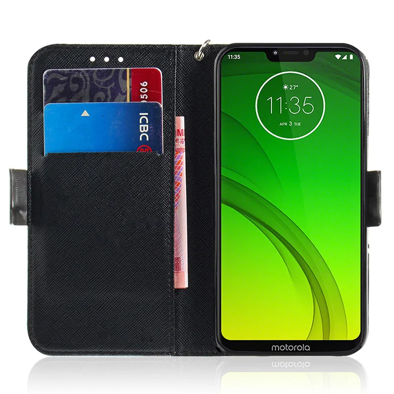 Для Motorola Moto G7 Мощность XT1955 5/XT1955 6 XT1955DL чехол для Ocean 1 2 флип телефона|Чехлы-книжки| |
