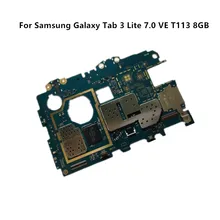 Полностью рабочий разблокированный для Samsung Galaxy Tab 3 Lite 7,0 VE T113 8 GB Материнская плата логическая материнская плата